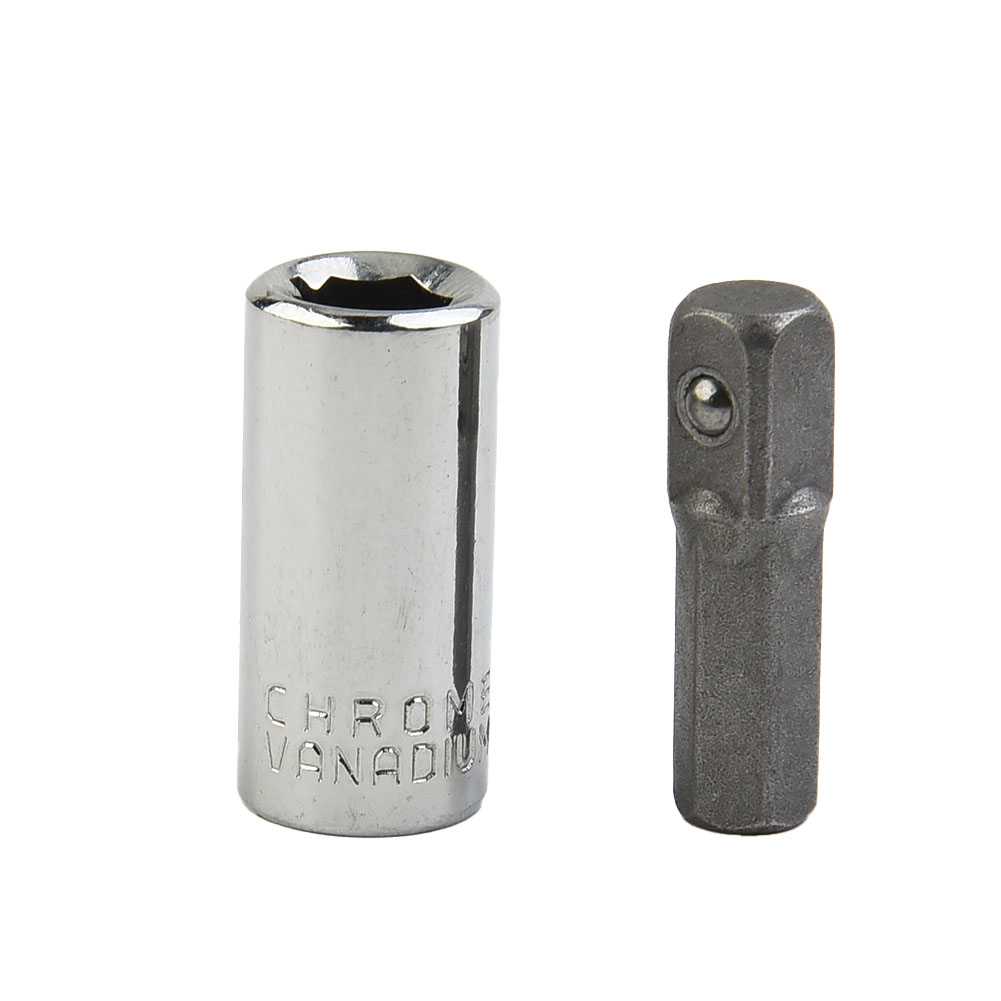 Power Xchange Tools - เจาะซ็อกเก็ตอะแดปเตอร์แปลงชุด 1/4 นิ้ว Hex Shank ถึง