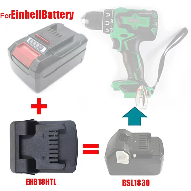 Power Tools Einhell - EHB18HTL อะแดปเตอร์แปลงสําหรับ Einhell 18V Series แบตเตอรี่