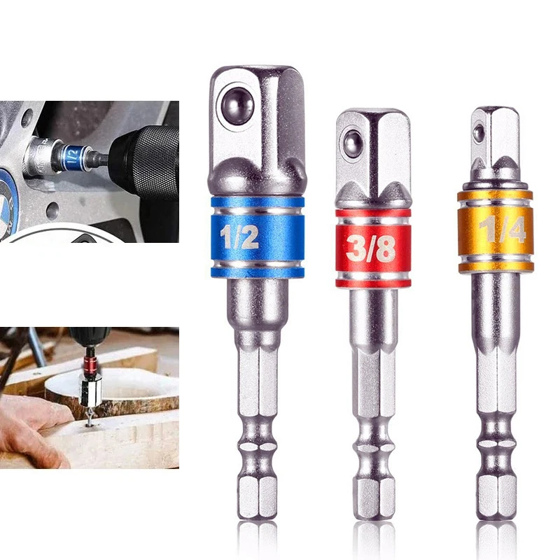 Power Tools Online - ซ็อกเก็ต Impact Driver อะแดปเตอร์ขยาย Extended Converter
