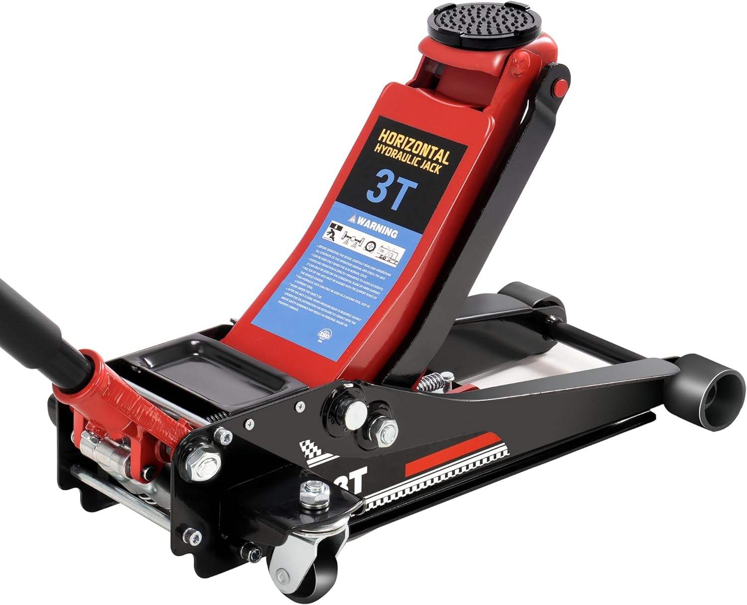 Power Tools Hydraulic - แม่แรงยกรถไฮดรอลิกแบบสองลูกสูบ รุ่น Big Power 3T สำหรับยกรถยนต์หรือรถบรรทุก
