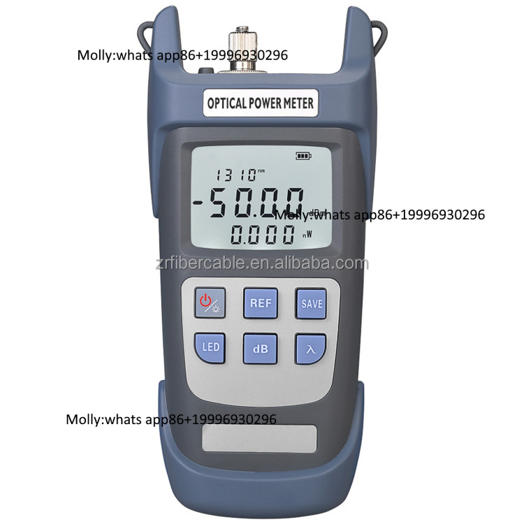 Power Tools Portable - เครื่องมือทดสอบสายเคเบิลออปติคอลแบบพกพาขนาดเล็ก OPM เครื่องวัดพลังงานไฟเบอร์ออปติก FTTH