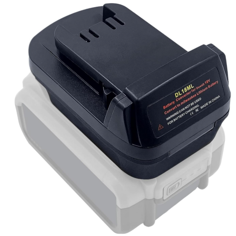 Power Tools Milwaukee - DL18ML แบตเตอรี่ลิเธียมแปลงอะแดปเตอร์สําหรับ DeWalt 20 V/60 V