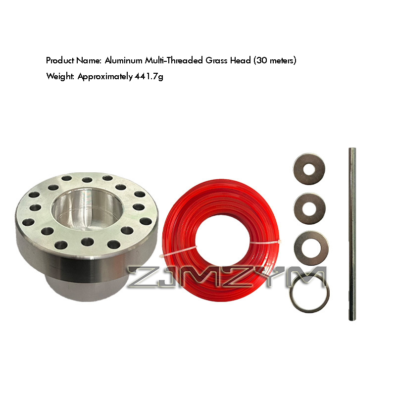 Power Tools Red - อลูมิเนียมตัดหัวสีแดง 30M สแควร์เชือกสนามหญ้า Multi-Hole มีรูพรุนสนามหญ้าหญ้าสําหรับ Garden