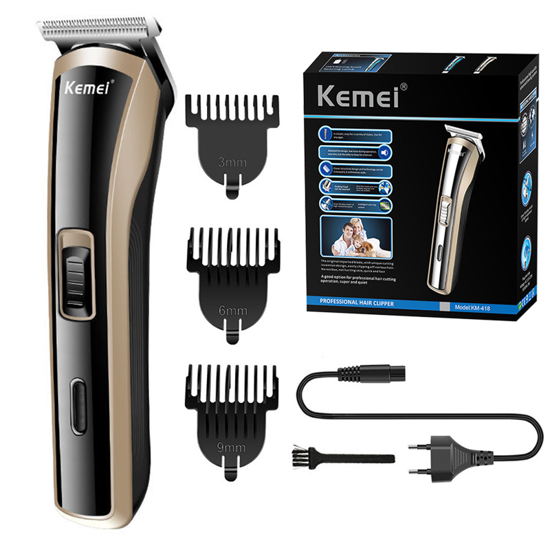 Power Xchange Tools - Kemei 418 Professional Hair Clipper ไฟฟ้าแบบชาร์จไฟได้