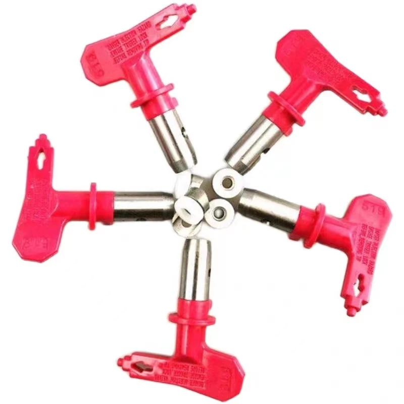 Power Tools Red - Suntool หัวฉีดพ่นสีปลายปืนสุญญากาศชุดสีแดงเครื่องมือพ่นสีสำหรับเครื่องพ่นสีเครื่องพ่นสารเคมีในสวนเครื่องมือไฟฟ้า
