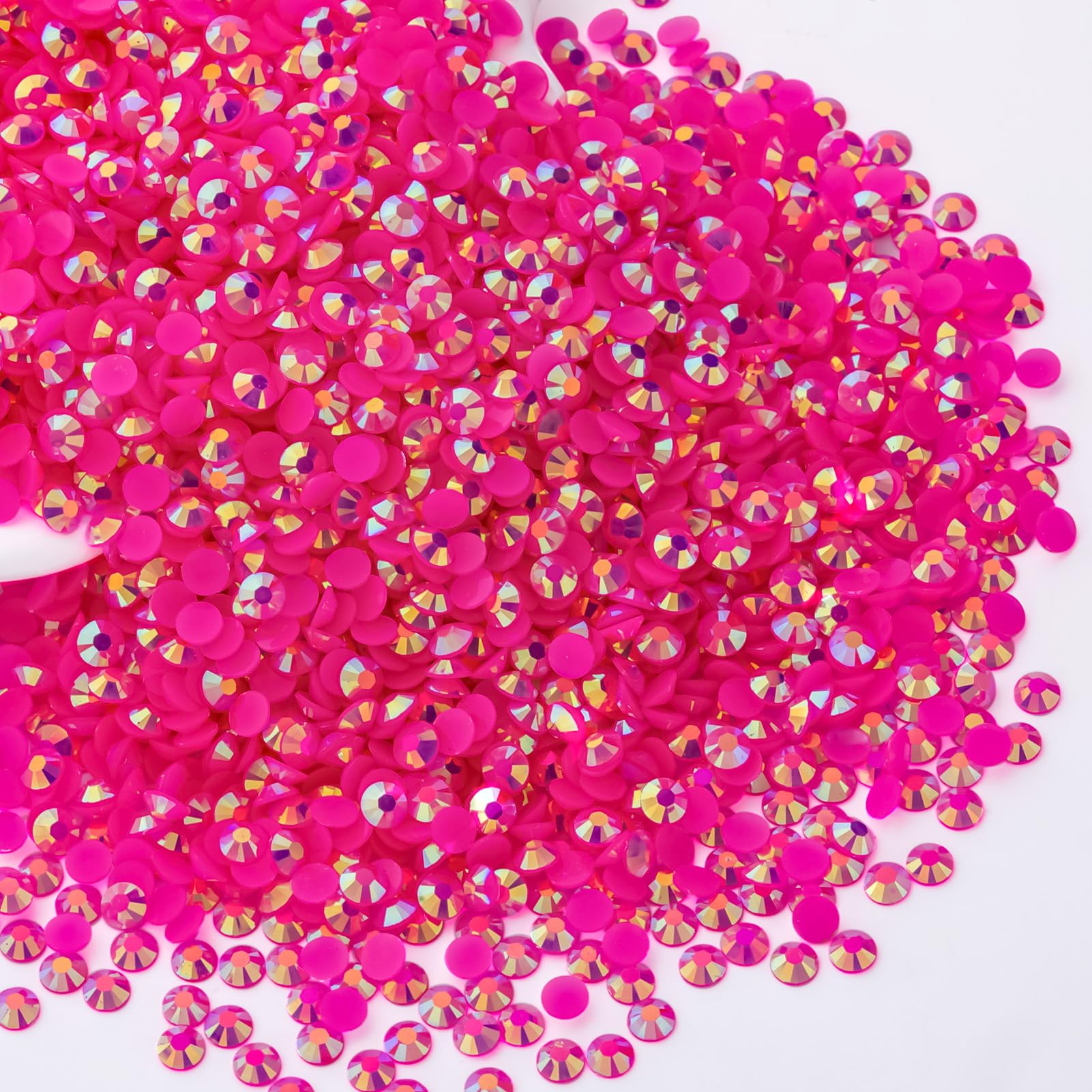 Power Tools Pink - เรซิ่นเจลลี่สีชมพูสดใส AB ขนาด 2 มม. 3