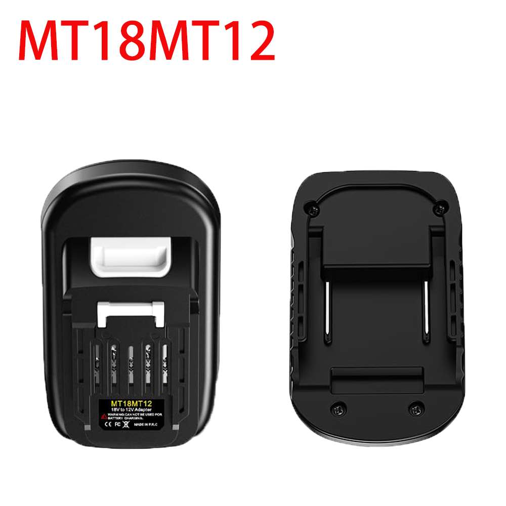 Power Tools Online - สําหรับ Makita 18V แบตเตอรี่ลิเธียมไอออน MT18MT12 แบตเตอรี่อะแดปเตอร์แปลงสําหรับ