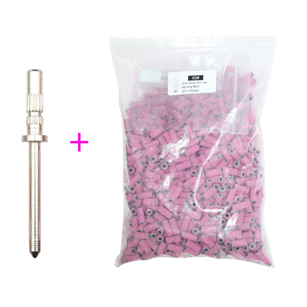 1000 ชิ้น 3 มม. แถบขัดเล็บสีชม - Power Tools Pink บทวิจารณ์และราคา
