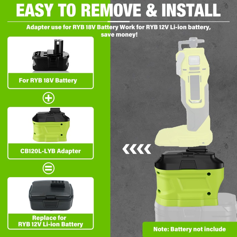 อะแดปเตอร์แบตเตอรี่ HAKSINKY ส - Power Tools Milwaukee บทวิจารณ์และราคา