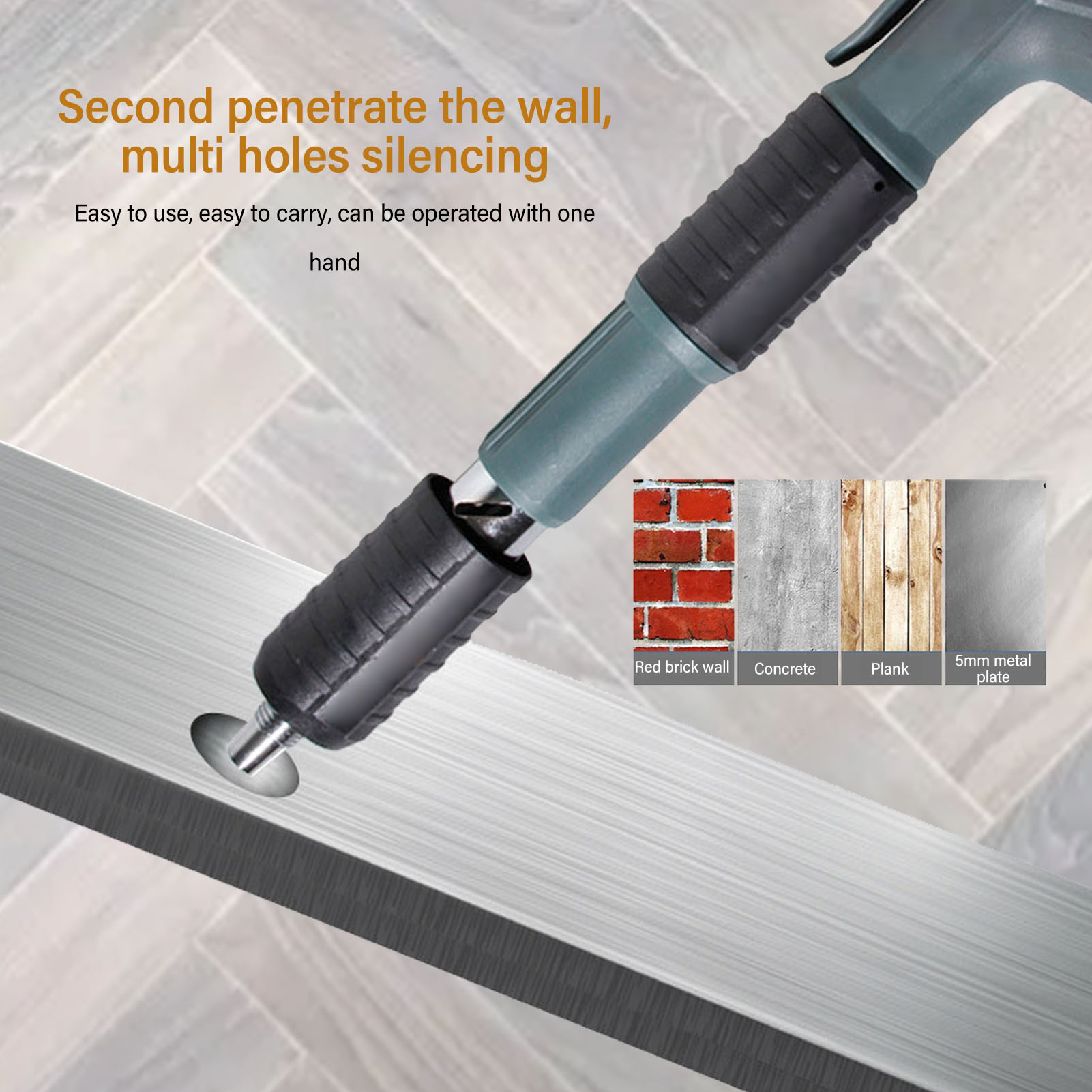 เครื่องยิงตะปูแบบพกพา ป้องกันเ - Power Tools Red บทวิจารณ์และราคา