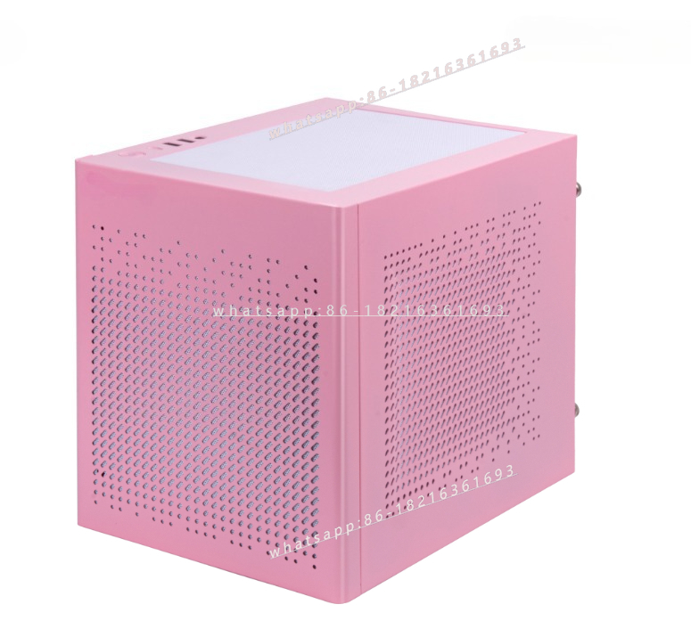 เคสคอมพิวเตอร์ตั้งโต๊ะขนาดเล็ก - Power Tools Pink บทวิจารณ์และราคา