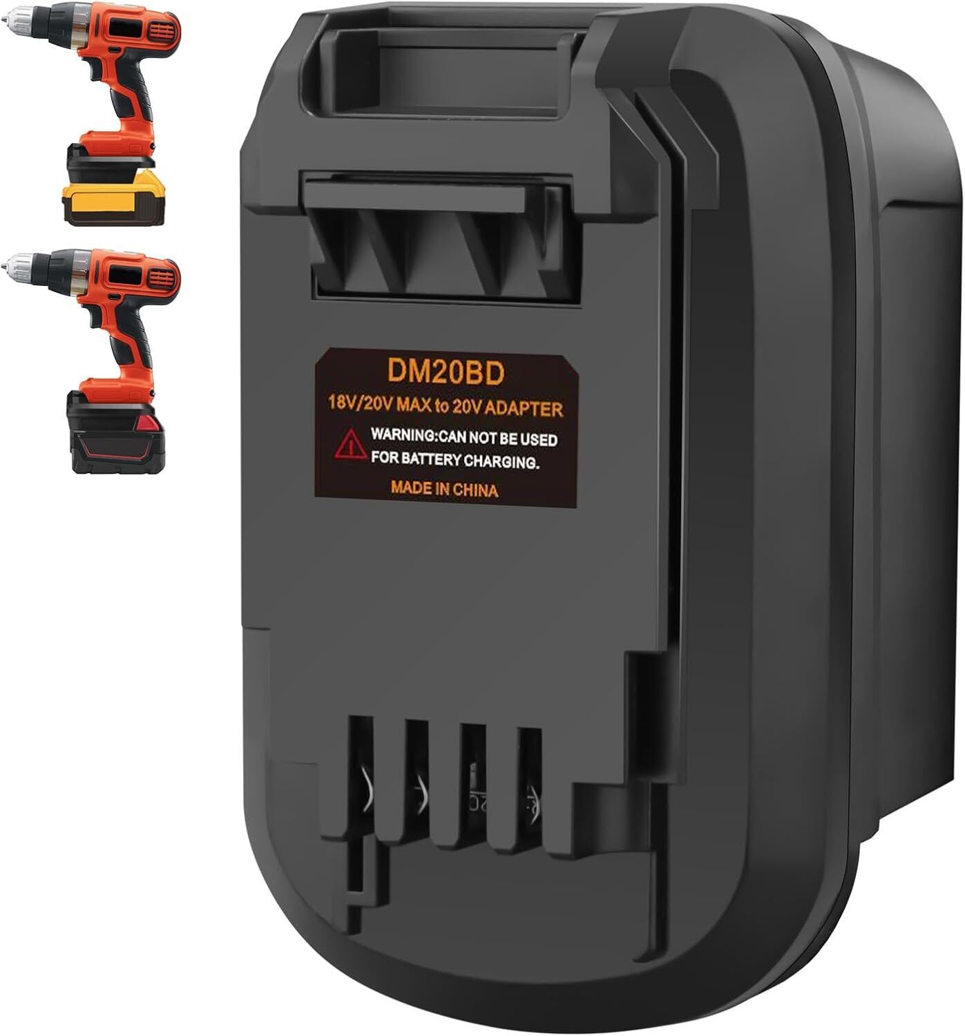 DM20BD อะแดปเตอร์แบตเตอรี่สำหร - Power Tools Online บทวิจารณ์และราคา