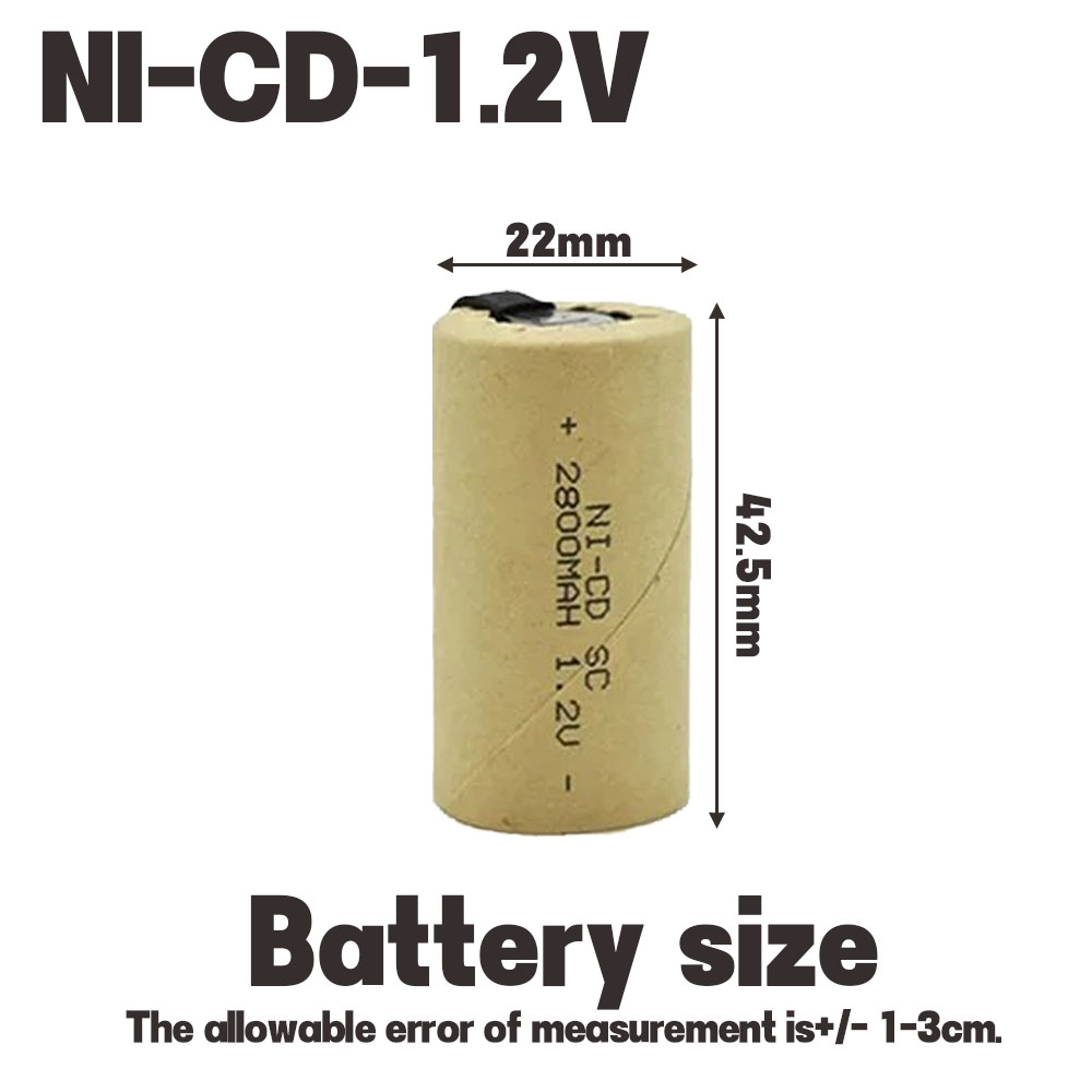 แบตเตอรี่แบบชาร์จได้ 2800mAh 1 - Power Tools Ltd บทวิจารณ์และราคา