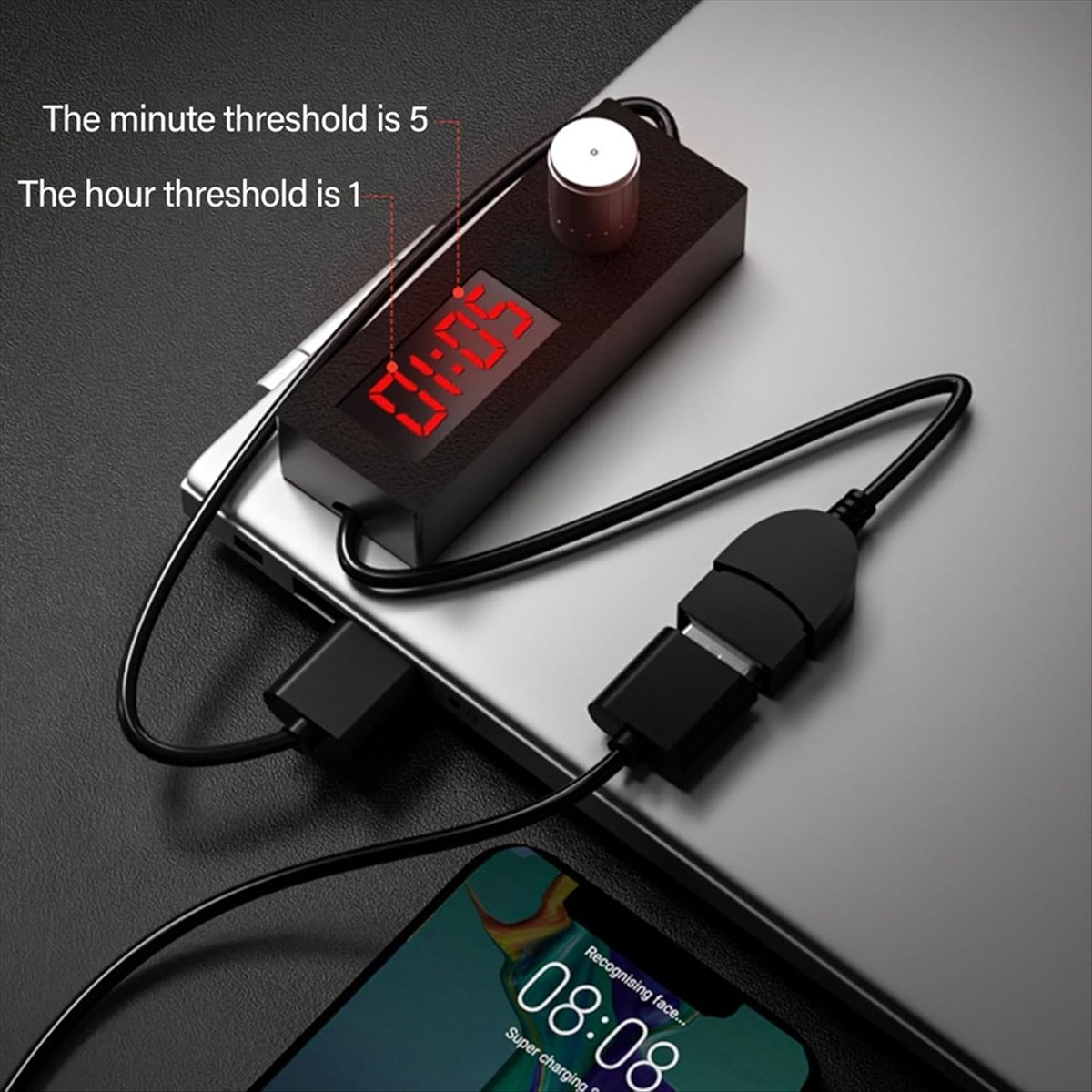 สายไฟตั้งเวลาปิดเครื่องแบบ USB - Power Tools Mall บทวิจารณ์และราคา