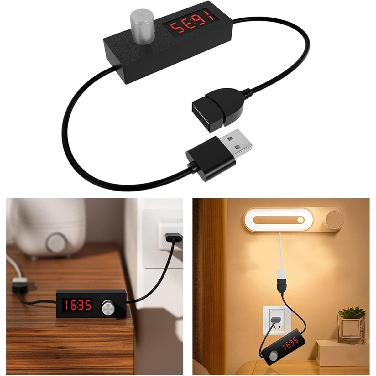 สายไฟตั้งเวลาปิดเครื่องแบบ USB - Power Tools Mall บทวิจารณ์และราคา