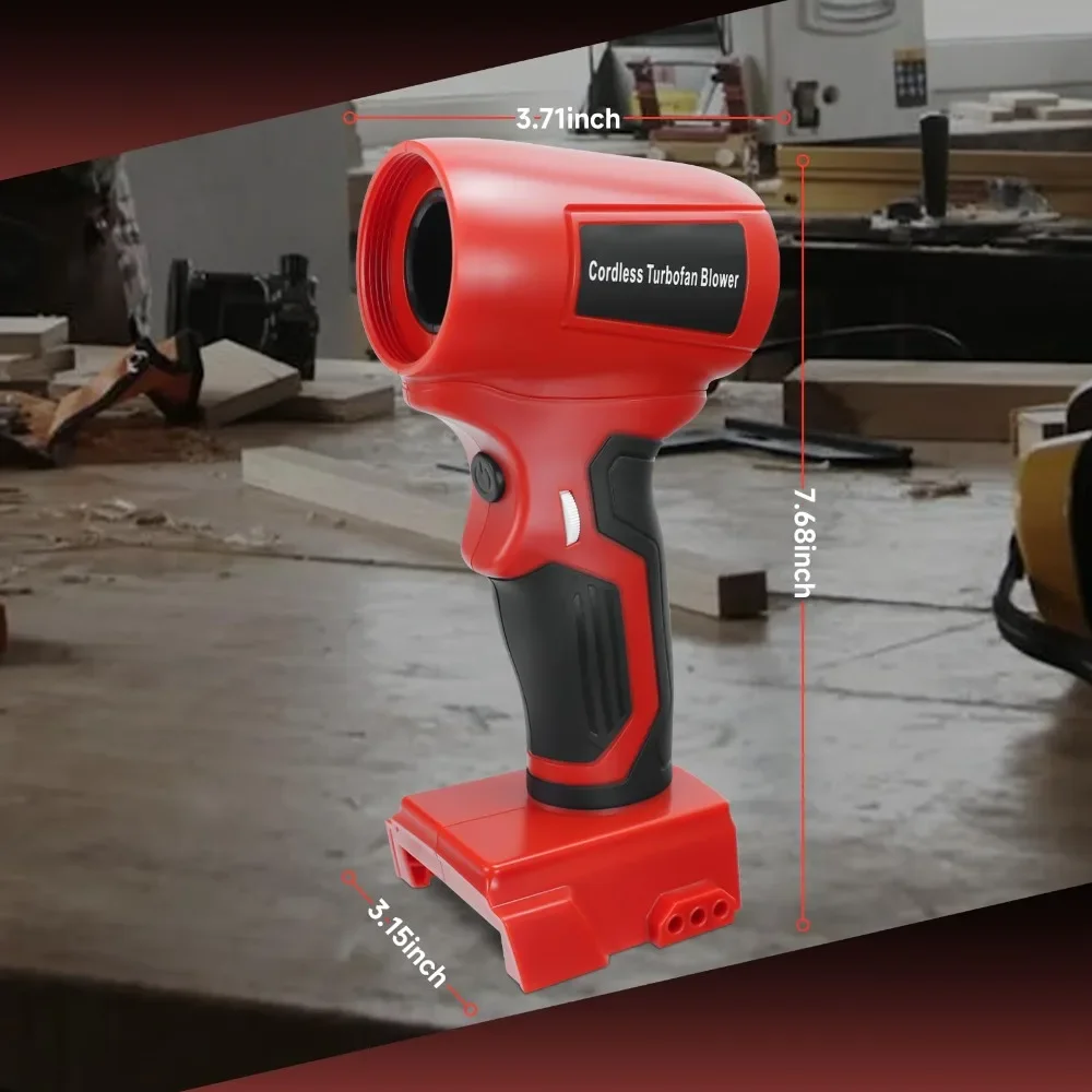 ไฟฟ้าไร้สาย Turbo Blower รุนแร - Power Tools Milwaukee บทวิจารณ์และราคา