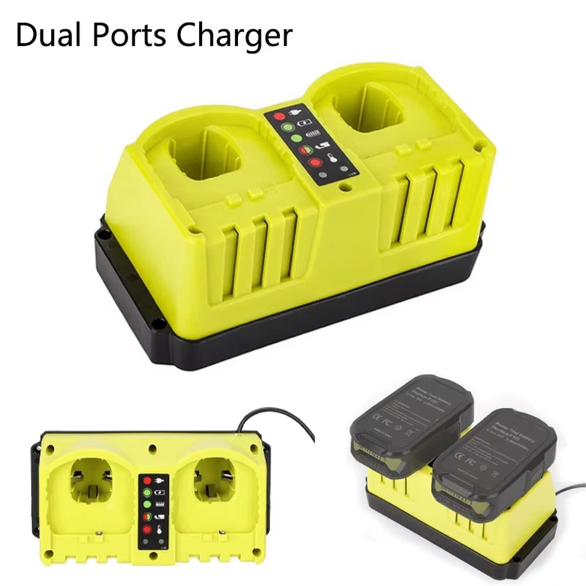 MALL เครื่องชาร์จแบบสองพอร์ตเร - Power Tools Mall บทวิจารณ์และราคา