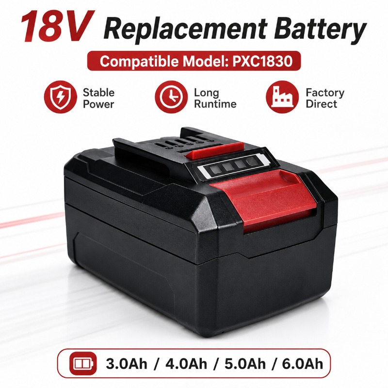 แบตเตอรี่ลิเธียมไอออน 18V 5.0A - Power Tools Einhell บทวิจารณ์และราคา
