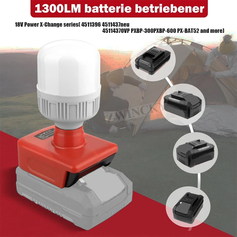 ไฟฉายพกพาเหมาะสำหรับหลอดไฟ LED - Power Xchange Tools บทวิจารณ์และราคา