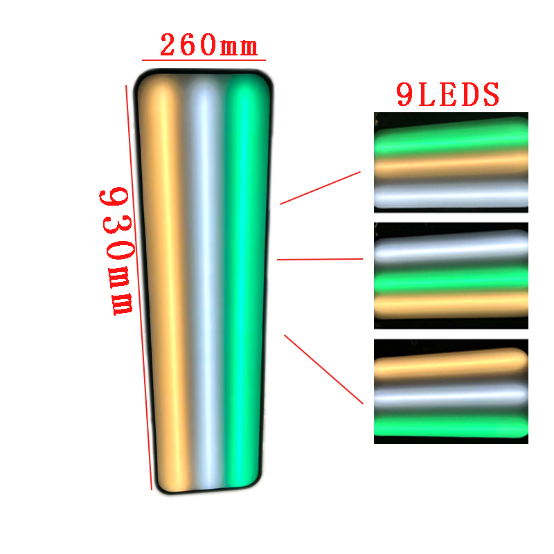 แผ่นสะท้อนแสง PDR 9LED พร้อมขา - Power Tools King บทวิจารณ์และราคา