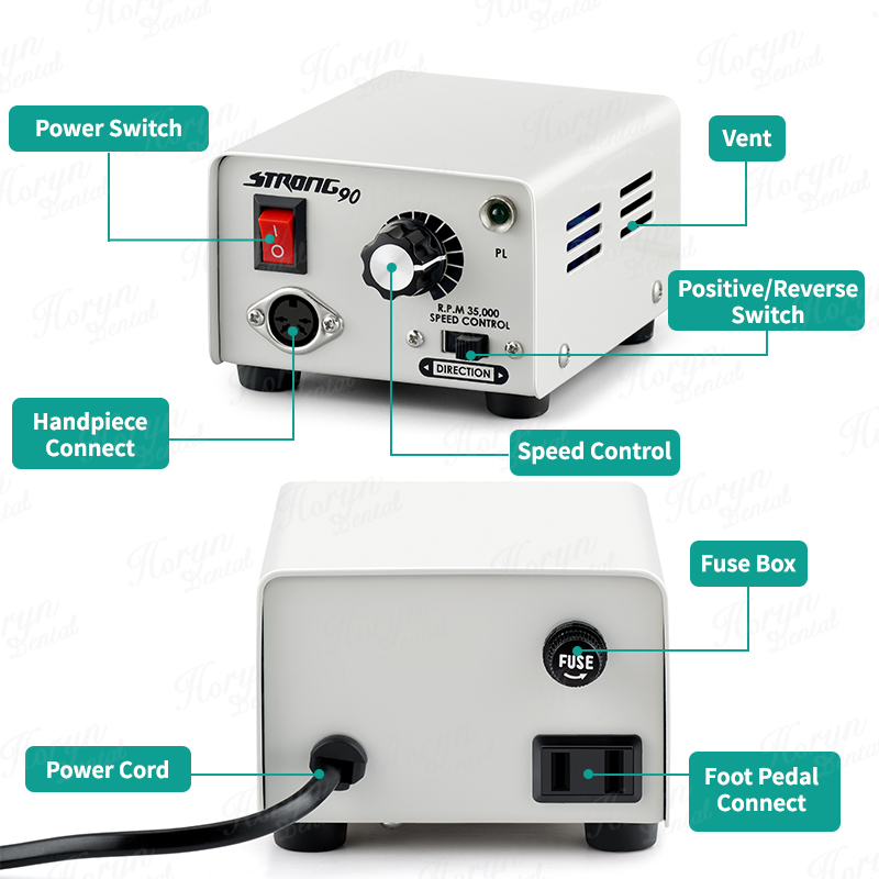 65W 90 Micromotor 102L/E ประเภ - Power Tools Icon บทวิจารณ์และราคา