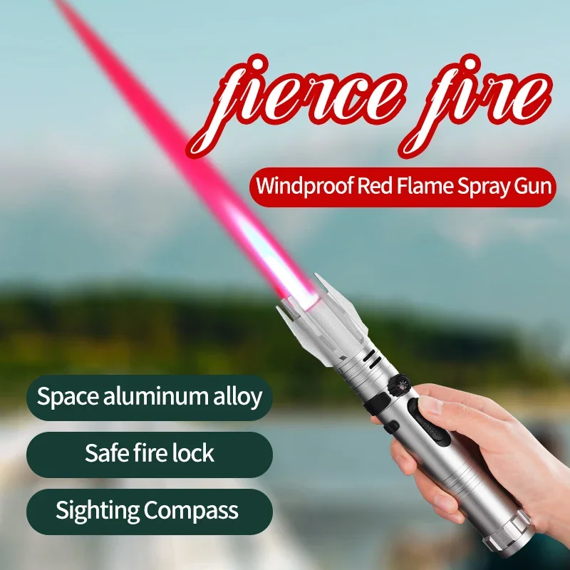 โลหะ Lightsaber สไตล์แก๊สไฟแช็ - Power Tools Red บทวิจารณ์และราคา