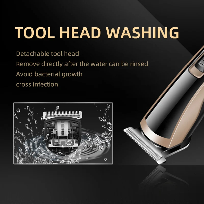Kemei Clipper ผมไร้สายไฟฟ้าชาร - Power Xchange Tools บทวิจารณ์และราคา
