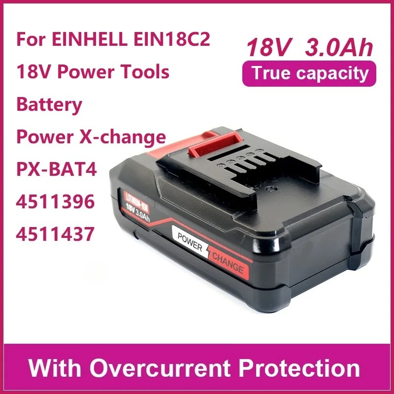 แบตเตอรี่สำรอง 3000mAh รุ่น EI - Power Tools Einhell บทวิจารณ์และราคา